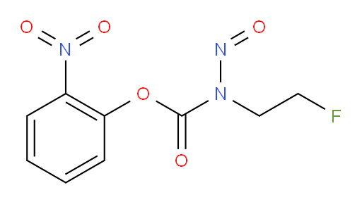 2-nitrophenyl (2-fluoroethyl)(nitroso)carbamate