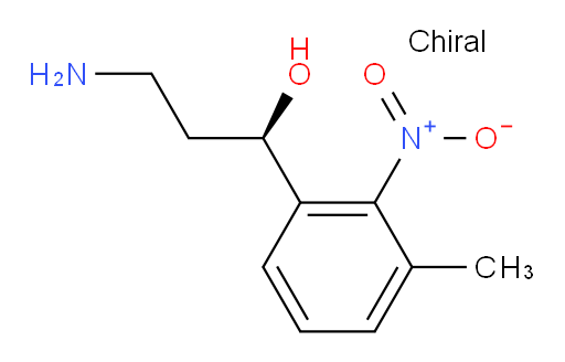 (R)-3-amino-1-(3-methyl-2-nitrophenyl)propan-1-ol