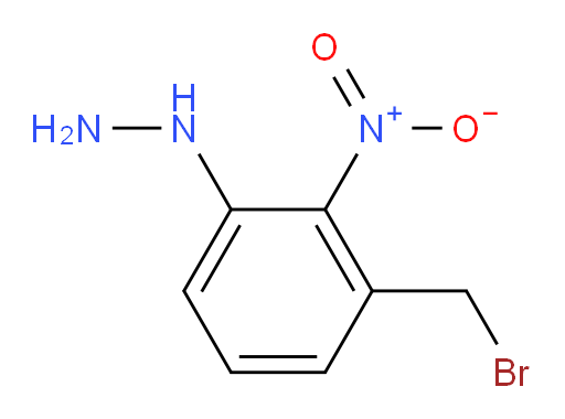 (3-(bromomethyl)-2-nitrophenyl)hydrazine
