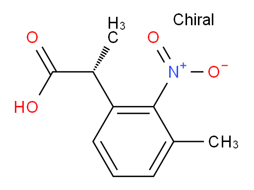 (R)-2-(3-methyl-2-nitrophenyl)propanoic acid