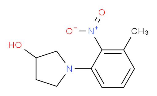 1-(3-methyl-2-nitrophenyl)pyrrolidin-3-ol