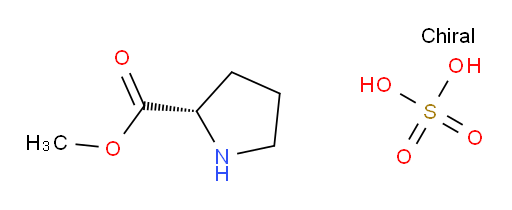 (S)-methyl pyrrolidine-2-carboxylate sulfate