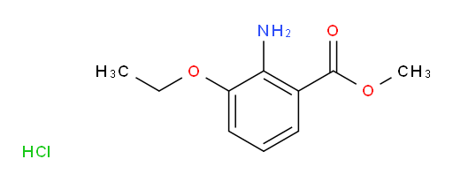 methyl 2-amino-3-ethoxybenzoate hydrochloride