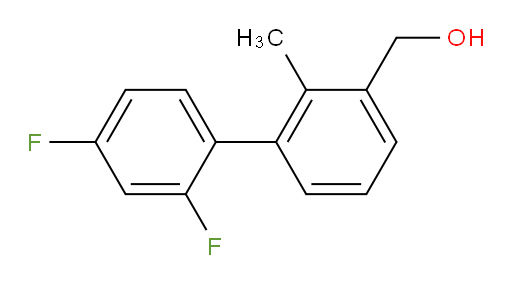 (2',4'-difluoro-2-methyl-[1,1'-biphenyl]-3-yl)methanol