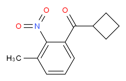 cyclobutyl(3-methyl-2-nitrophenyl)methanone