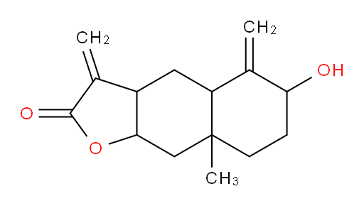 6-hydroxy-8a-methyl-3,5-dimethylenedecahydronaphtho[2,3-b]furan-2(3H)-one