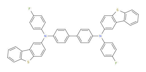 N4,N4'-bis(dibenzo[b,d]thiophen-2-yl)-N4,N4'-bis(4-fluorophenyl)-[1,1'-biphenyl]-4,4'-diamine