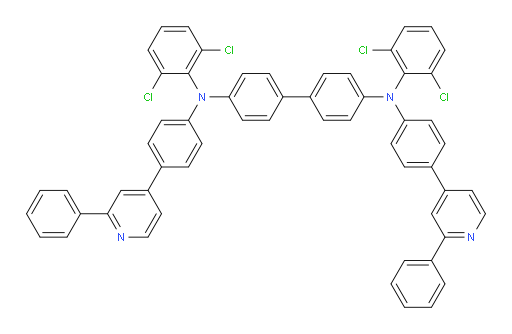 N4,N4'-bis(2,6-dichlorophenyl)-N4,N4'-bis(4-(2-phenylpyridin-4-yl)phenyl)-[1,1'-biphenyl]-4,4'-diamine