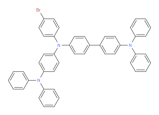 N4-(4-bromophenyl)-N4-(4-(diphenylamino)phenyl)-N4',N4'-diphenyl-[1,1'-biphenyl]-4,4'-diamine