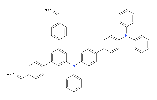 N4-(4,4''-divinyl-[1,1':3',1''-terphenyl]-5'-yl)-N4,N4',N4'-triphenyl-[1,1'-biphenyl]-4,4'-diamine