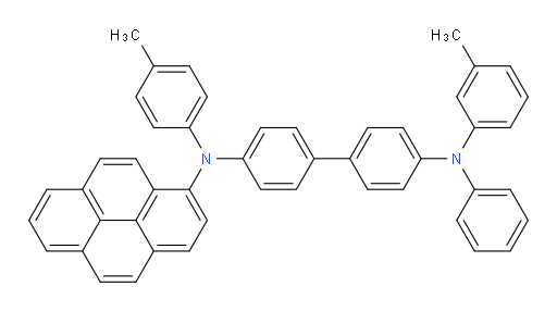 N4-phenyl-N4'-(pyren-1-yl)-N4-(m-tolyl)-N4'-(p-tolyl)-[1,1'-biphenyl]-4,4'-diamine