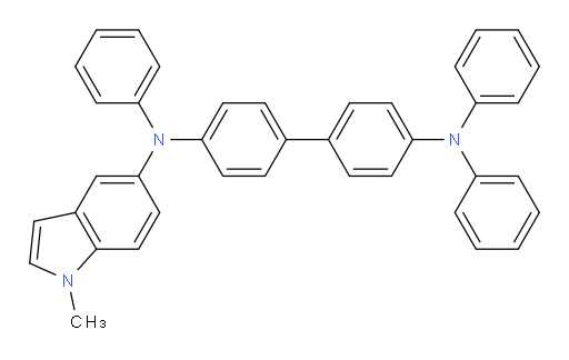 N4-(1-methyl-1H-indol-5-yl)-N4,N4',N4'-triphenyl-[1,1'-biphenyl]-4,4'-diamine