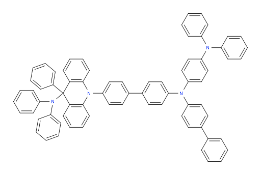 N1-([1,1'-biphenyl]-4-yl)-N1-(4'-(9-(diphenylamino)-9-phenylacridin-10(9H)-yl)-[1,1'-biphenyl]-4-yl)-N4,N4-diphenylbenzene-1,4-diamine