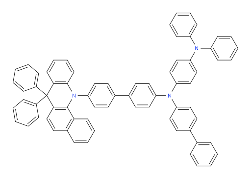 N1-([1,1'-biphenyl]-4-yl)-N1-(4'-(7,7-diphenylbenzo[c]acridin-12(7H)-yl)-[1,1'-biphenyl]-4-yl)-N4,N4-diphenylbenzene-1,4-diamine