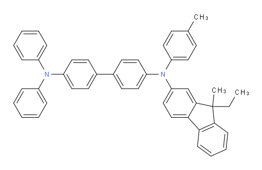 N4-(9-ethyl-9-methyl-9H-fluoren-2-yl)-N4',N4'-diphenyl-N4-(p-tolyl)-[1,1'-biphenyl]-4,4'-diamine