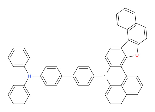 4'-(9H-benzo[kl]naphtho[1',2':4,5]furo[2,3-a]acridin-9-yl)-N,N-diphenyl-[1,1'-biphenyl]-4-amine