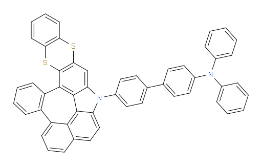 4'-(6H-8,13-dithia-6-azabenzo[6,7]naphtho[2',1',8':3,4,5]azuleno[8,1-ab]anthracen-6-yl)-N,N-diphenyl-[1,1'-biphenyl]-4-amine