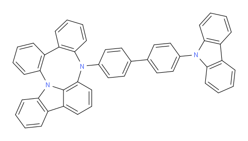 4-(4'-(9H-carbazol-9-yl)-[1,1'-biphenyl]-4-yl)-4H-dibenzo[5,6:7,8][1,4]diazocino[3,2,1-jk]carbazole