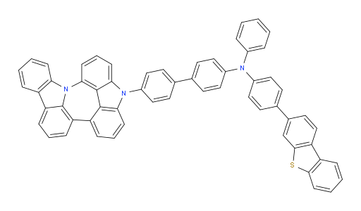 4'-(1H-azepino[2,3,4,5-def:6,7,1-j'k']dicarbazol-1-yl)-N-(4-(dibenzo[b,d]thiophen-3-yl)phenyl)-N-phenyl-[1,1'-biphenyl]-4-amine