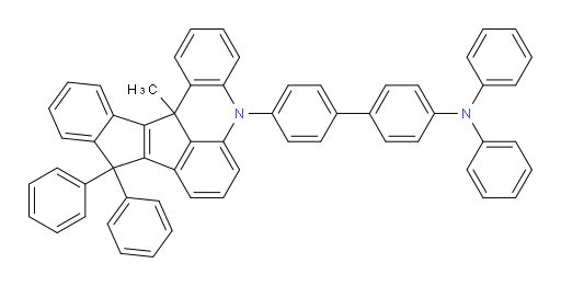 4'-(13c-methyl-9,9-diphenyl-9,13c-dihydro-5H-benzo[4,5]pentaleno[1,2,3-kl]acridin-5-yl)-N,N-diphenyl-[1,1'-biphenyl]-4-amine