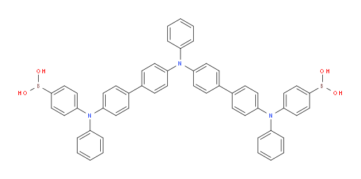 ((((phenylazanediyl)bis([1,1'-biphenyl]-4',4-diyl))bis(phenylazanediyl))bis(4,1-phenylene))diboronic acid