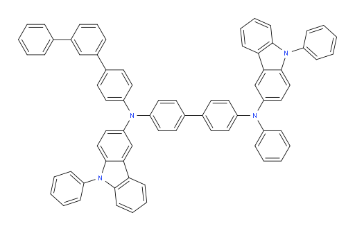 N4-([1,1':3',1''-terphenyl]-4-yl)-N4'-phenyl-N4,N4'-bis(9-phenyl-9H-carbazol-3-yl)-[1,1'-biphenyl]-4,4'-diamine