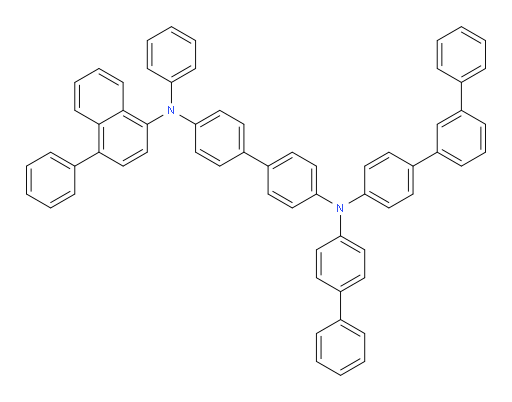 N4-([1,1'-biphenyl]-4-yl)-N4-([1,1':3',1''-terphenyl]-4-yl)-N4'-phenyl-N4'-(4-phenylnaphthalen-1-yl)-[1,1'-biphenyl]-4,4'-diamine