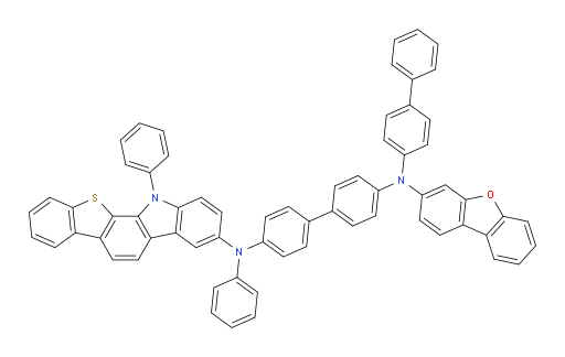 N4-([1,1'-biphenyl]-4-yl)-N4-(dibenzo[b,d]furan-3-yl)-N4'-phenyl-N4'-(12-phenyl-12H-benzo[4,5]thieno[2,3-a]carbazol-3-yl)-[1,1'-biphenyl]-4,4'-diamine