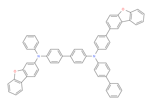 N4-([1,1'-biphenyl]-4-yl)-N4-(4-(dibenzo[b,d]furan-2-yl)phenyl)-N4'-(dibenzo[b,d]furan-3-yl)-N4'-phenyl-[1,1'-biphenyl]-4,4'-diamine