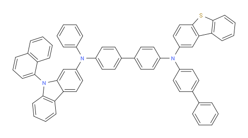 N4-([1,1'-biphenyl]-4-yl)-N4-(dibenzo[b,d]thiophen-2-yl)-N4'-(9-(naphthalen-1-yl)-9H-carbazol-2-yl)-N4'-phenyl-[1,1'-biphenyl]-4,4'-diamine