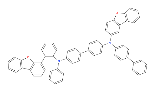 N4-([1,1'-biphenyl]-4-yl)-N4-(dibenzo[b,d]furan-2-yl)-N4'-(2-(dibenzo[b,d]furan-4-yl)phenyl)-N4'-phenyl-[1,1'-biphenyl]-4,4'-diamine
