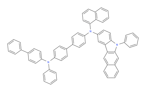 N4-([1,1'-biphenyl]-4-yl)-N4'-(naphthalen-1-yl)-N4-phenyl-N4'-(5-phenyl-5H-benzo[b]carbazol-2-yl)-[1,1'-biphenyl]-4,4'-diamine