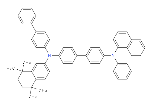 N4-([1,1'-biphenyl]-4-yl)-N4'-(naphthalen-1-yl)-N4'-phenyl-N4-(5,5,8,8-tetramethyl-5,6,7,8-tetrahydronaphthalen-2-yl)-[1,1'-biphenyl]-4,4'-diamine