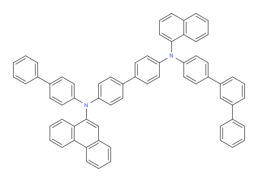 N4-([1,1'-biphenyl]-4-yl)-N4'-([1,1':3',1''-terphenyl]-4-yl)-N4'-(naphthalen-1-yl)-N4-(phenanthren-9-yl)-[1,1'-biphenyl]-4,4'-diamine