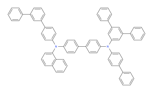 N4-([1,1'-biphenyl]-4-yl)-N4'-([1,1':3',1''-terphenyl]-4-yl)-N4-([1,1':3',1''-terphenyl]-5'-yl)-N4'-(naphthalen-1-yl)-[1,1'-biphenyl]-4,4'-diamine