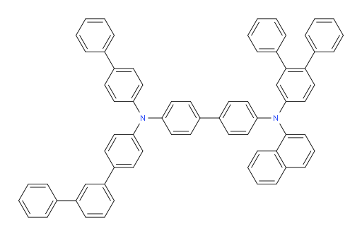 N4-([1,1'-biphenyl]-4-yl)-N4'-([1,1':2',1''-terphenyl]-4'-yl)-N4-([1,1':3',1''-terphenyl]-4-yl)-N4'-(naphthalen-1-yl)-[1,1'-biphenyl]-4,4'-diamine