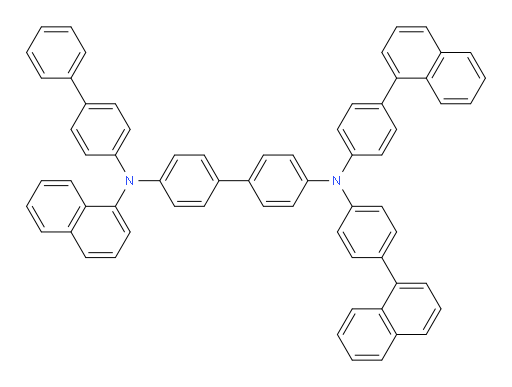 N4-([1,1'-biphenyl]-4-yl)-N4-(naphthalen-1-yl)-N4',N4'-bis(4-(naphthalen-1-yl)phenyl)-[1,1'-biphenyl]-4,4'-diamine
