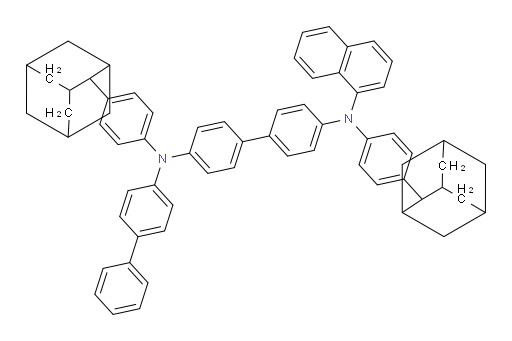 N4-([1,1'-biphenyl]-4-yl)-N4,N4'-bis(4-(adamantan-2-yl)phenyl)-N4'-(naphthalen-1-yl)-[1,1'-biphenyl]-4,4'-diamine