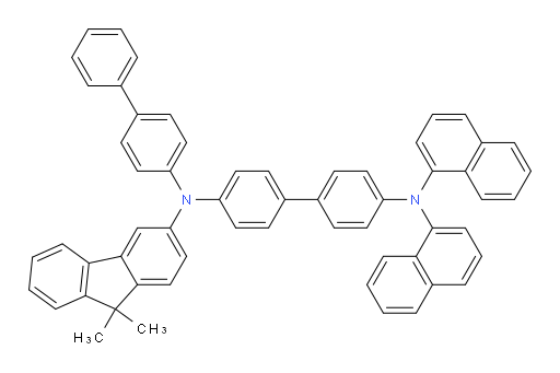 N4-([1,1'-biphenyl]-4-yl)-N4-(9,9-dimethyl-9H-fluoren-3-yl)-N4',N4'-di(naphthalen-1-yl)-[1,1'-biphenyl]-4,4'-diamine