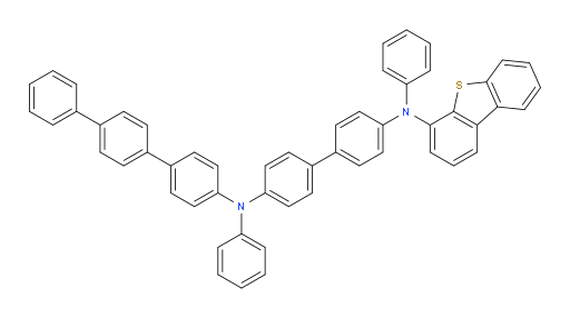 N4-([1,1':4',1''-terphenyl]-4-yl)-N4'-(dibenzo[b,d]thiophen-4-yl)-N4,N4'-diphenyl-[1,1'-biphenyl]-4,4'-diamine