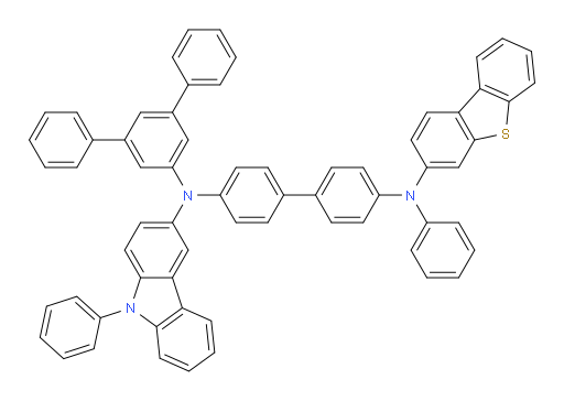 N4-([1,1':3',1''-terphenyl]-5'-yl)-N4'-(dibenzo[b,d]thiophen-3-yl)-N4'-phenyl-N4-(9-phenyl-9H-carbazol-3-yl)-[1,1'-biphenyl]-4,4'-diamine