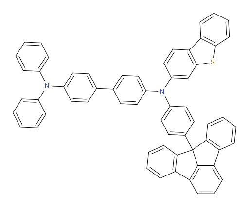 N4-(4-(7bH-indeno[1,2,3-jk]fluoren-7b-yl)phenyl)-N4-(dibenzo[b,d]thiophen-3-yl)-N4',N4'-diphenyl-[1,1'-biphenyl]-4,4'-diamine