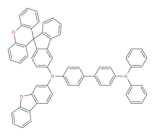 N4-(dibenzo[b,d]furan-3-yl)-N4',N4'-diphenyl-N4-(spiro[fluorene-9,9'-xanthen]-3-yl)-[1,1'-biphenyl]-4,4'-diamine