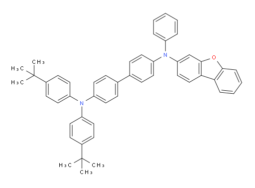 N4,N4-bis(4-(tert-butyl)phenyl)-N4'-(dibenzo[b,d]furan-3-yl)-N4'-phenyl-[1,1'-biphenyl]-4,4'-diamine
