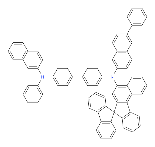 N4-(naphthalen-2-yl)-N4-phenyl-N4'-(6-phenylnaphthalen-2-yl)-N4'-(spiro[benzo[c]fluorene-7,9'-fluoren]-5-yl)-[1,1'-biphenyl]-4,4'-diamine