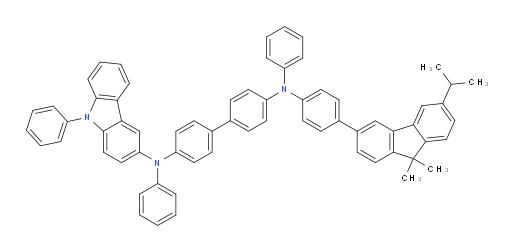 N4-(4-(6-isopropyl-9,9-dimethyl-9H-fluoren-3-yl)phenyl)-N4,N4'-diphenyl-N4'-(9-phenyl-9H-carbazol-3-yl)-[1,1'-biphenyl]-4,4'-diamine