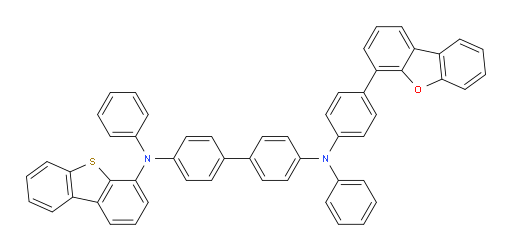 N4-(4-(dibenzo[b,d]furan-4-yl)phenyl)-N4'-(dibenzo[b,d]thiophen-4-yl)-N4,N4'-diphenyl-[1,1'-biphenyl]-4,4'-diamine