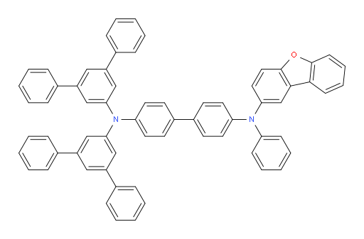 N4,N4-di([1,1':3',1''-terphenyl]-5'-yl)-N4'-(dibenzo[b,d]furan-2-yl)-N4'-phenyl-[1,1'-biphenyl]-4,4'-diamine