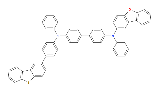 N4-(dibenzo[b,d]furan-2-yl)-N4'-(4-(dibenzo[b,d]thiophen-2-yl)phenyl)-N4,N4'-diphenyl-[1,1'-biphenyl]-4,4'-diamine