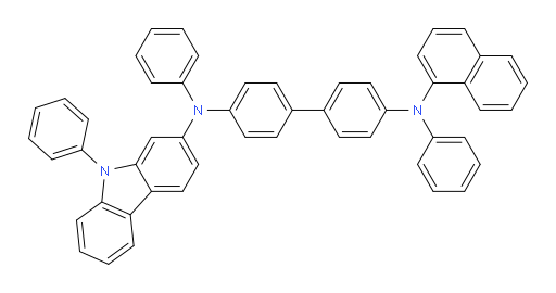 N4-(naphthalen-1-yl)-N4,N4'-diphenyl-N4'-(9-phenyl-9H-carbazol-2-yl)-[1,1'-biphenyl]-4,4'-diamine